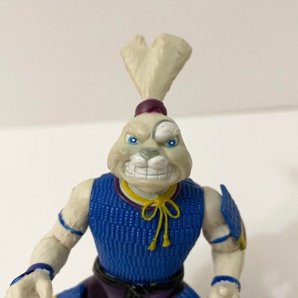 Vtg 1989 Teenage Mutant Ninja Turtles Usagi Yojimbo Moc 5 Inch Action Figure - Picture 2 of 15